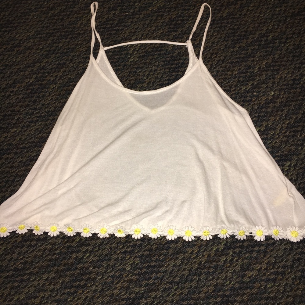 White tank top